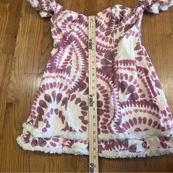 THE WOLF GANG 
Estia Denim Mini Dress Medium - Picture 5 of 7